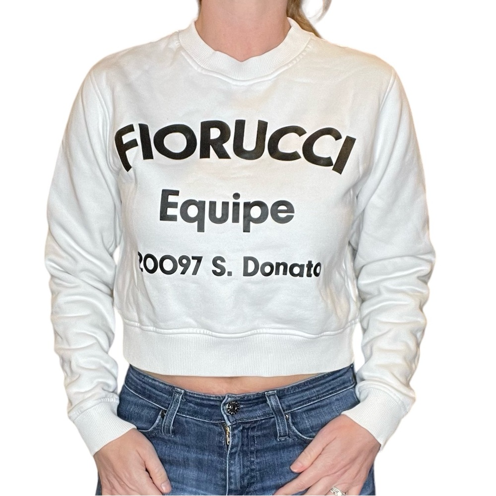 Fiorucci Cropped Sweatshirt
